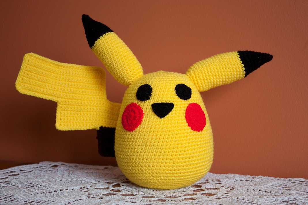 Pokemon Pikachu "Pikaplush" crochet amigurumi