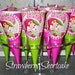 RESERVED listing for juanesha2011 Strawberry Shortcake Paper Cones (25 count)