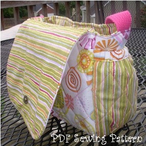 Quilted Baby Doll Diaper Bag PDF Sewing Pattern