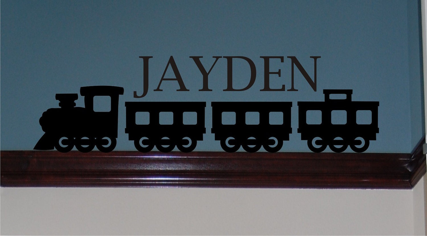 All Aboard - Vinyl Wall Decal