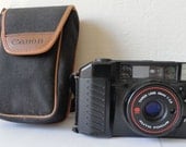 Vintage Canon 35mm Camera SureShot with Case