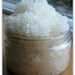 Ylang Ylang Body Scrub with Vanilla - Dead Sea Salt and Turbinado Sugar Body Polish -8 oz body polish