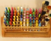 Pen/Pencil/Brush/Marker Organizer Handmade