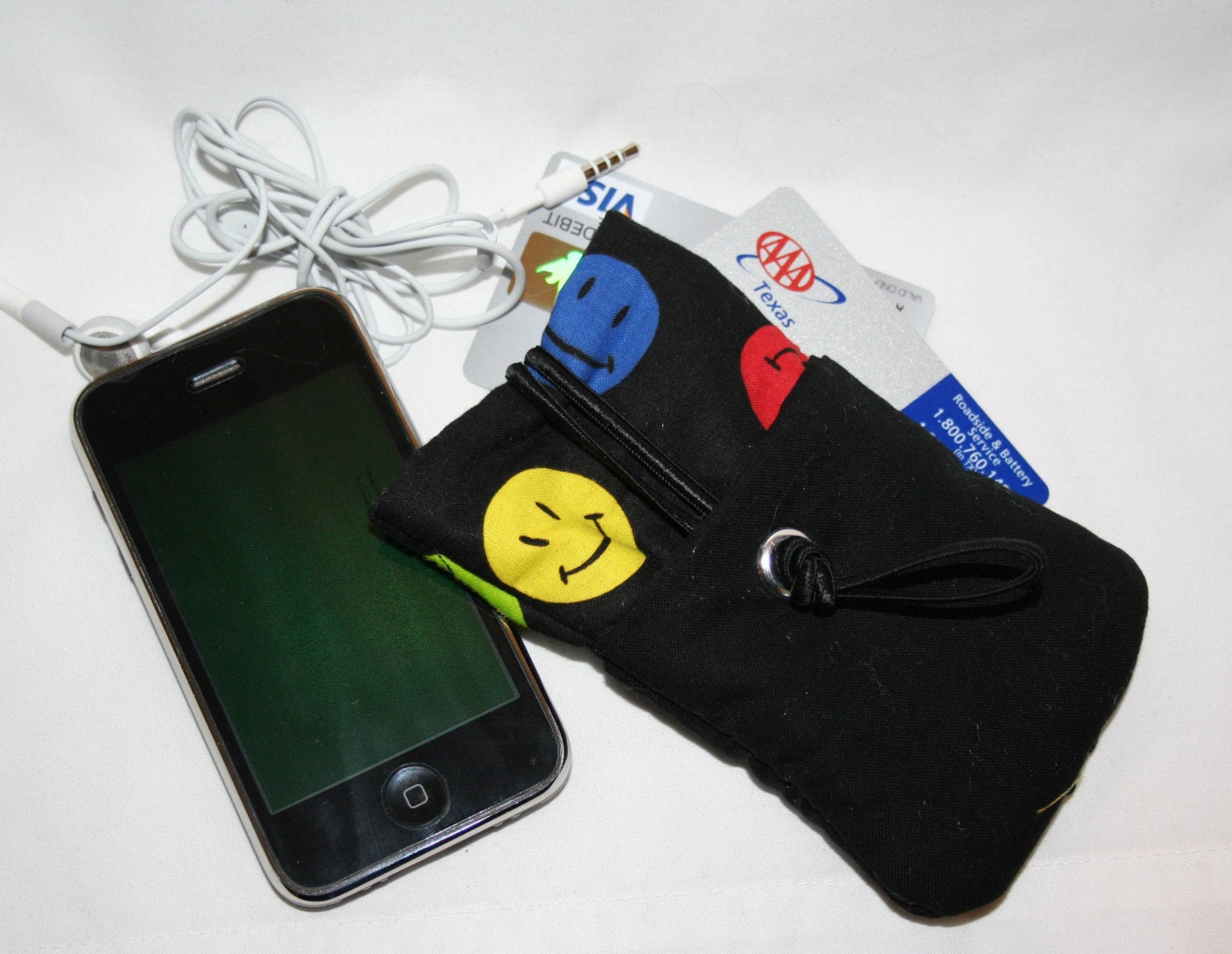 iphone ipod case/sleeve happy face