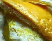 8x10 Food Art Photography: Egg Sandwich Delight