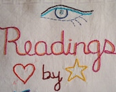 Psychic Reading, embroidered art