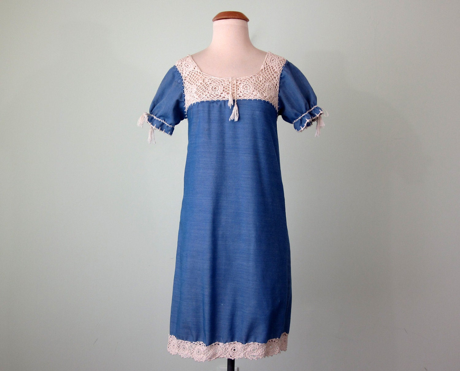 sky blue dress (xs - s)