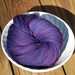Plum Flowers Merino Wool LACE WEIGHT Yarn
