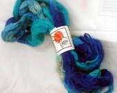 Handdyed Tussah Silk Top - 2 oz - Lula