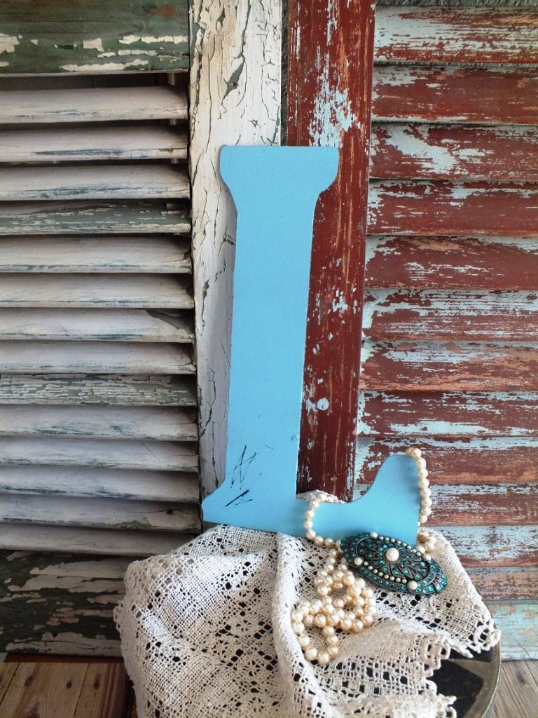 Letter L Initial L Vintage Metal Sign by avintageobsession on etsy
