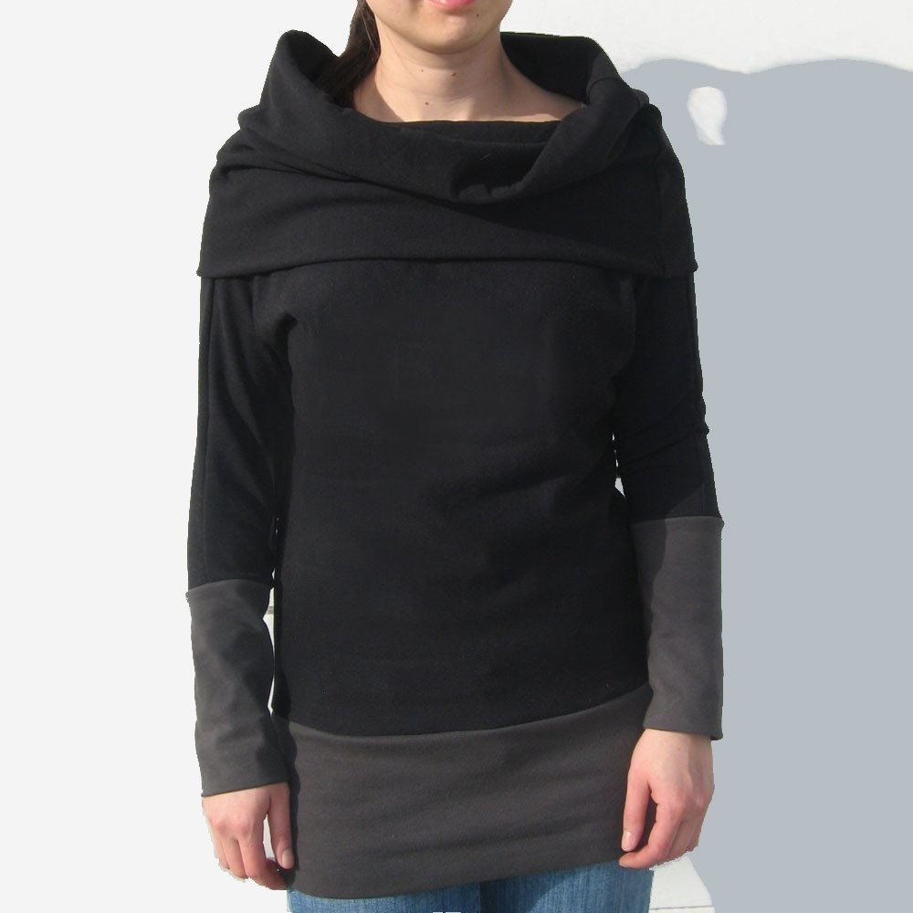 20% off The Oversized Cowl Sweater in Cotton Jersey
