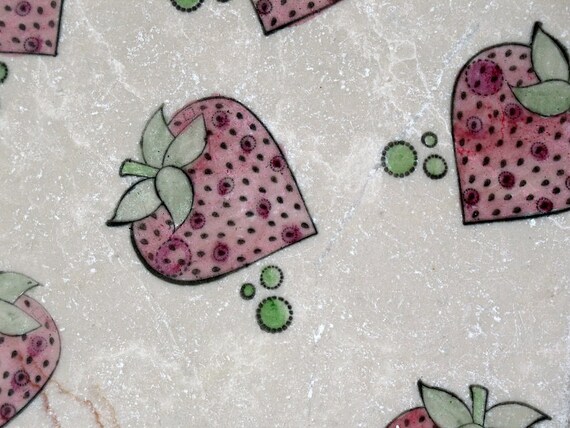 Strawberry Kitchen Trivet, Ready to Ship