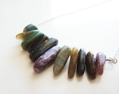 Forest Temple Necklace - Indian Agate