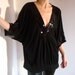 2013 Trends Sequin trim Tunic in black, Regular and Plus Size - Made-to-order