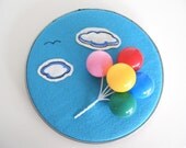 Hoop Wall Art- Lost Balloons