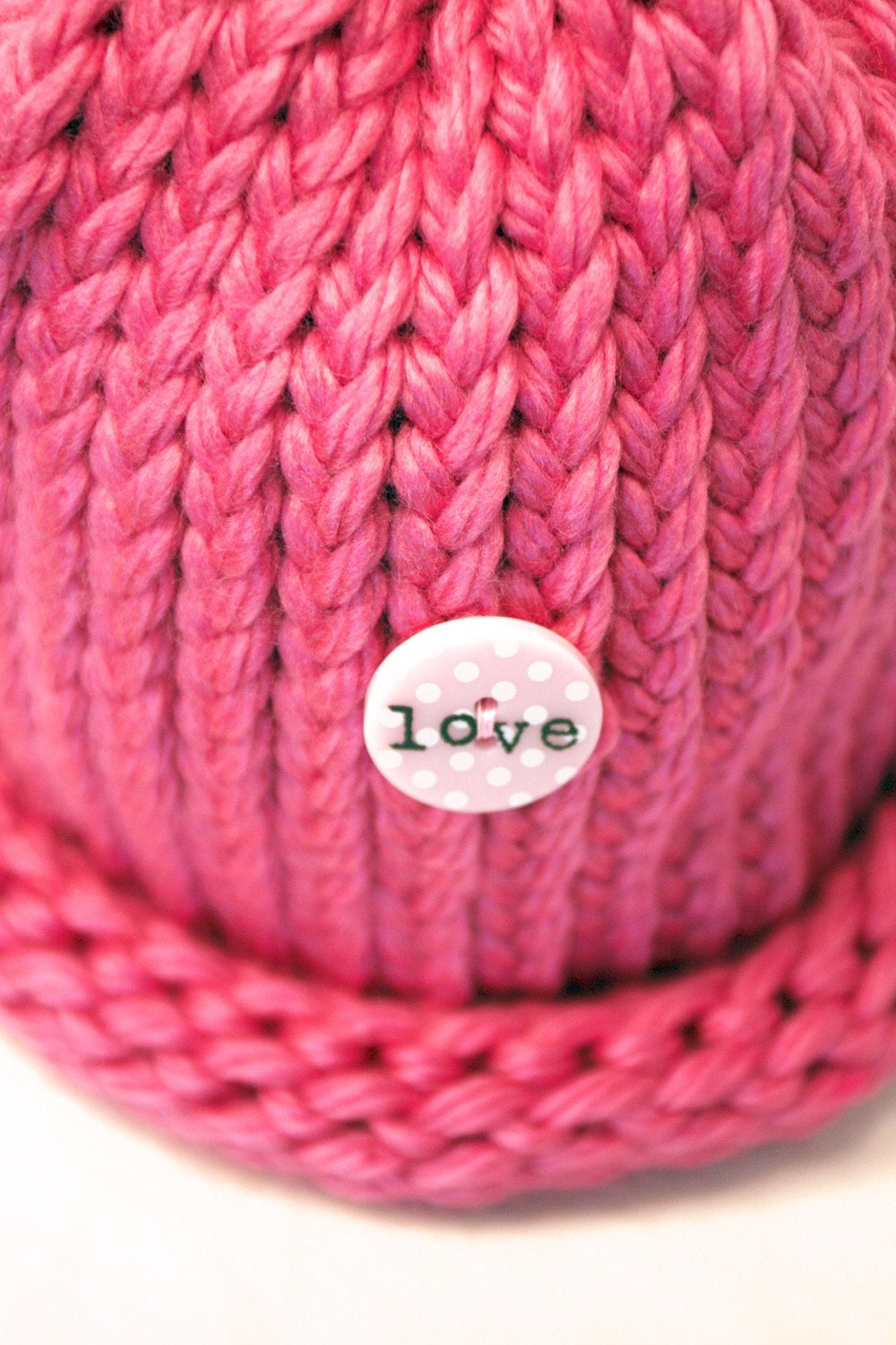 Knit Hat Breast Cancer Patients Breast Cancer by cmhdesign