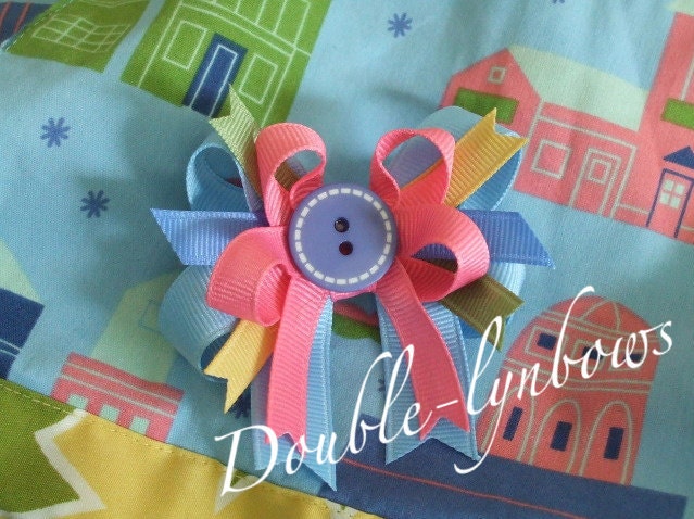 Toddler bow M2M Matilda Jane Hammond Bay & Almost Summer and Sugarland from Double-lynbows