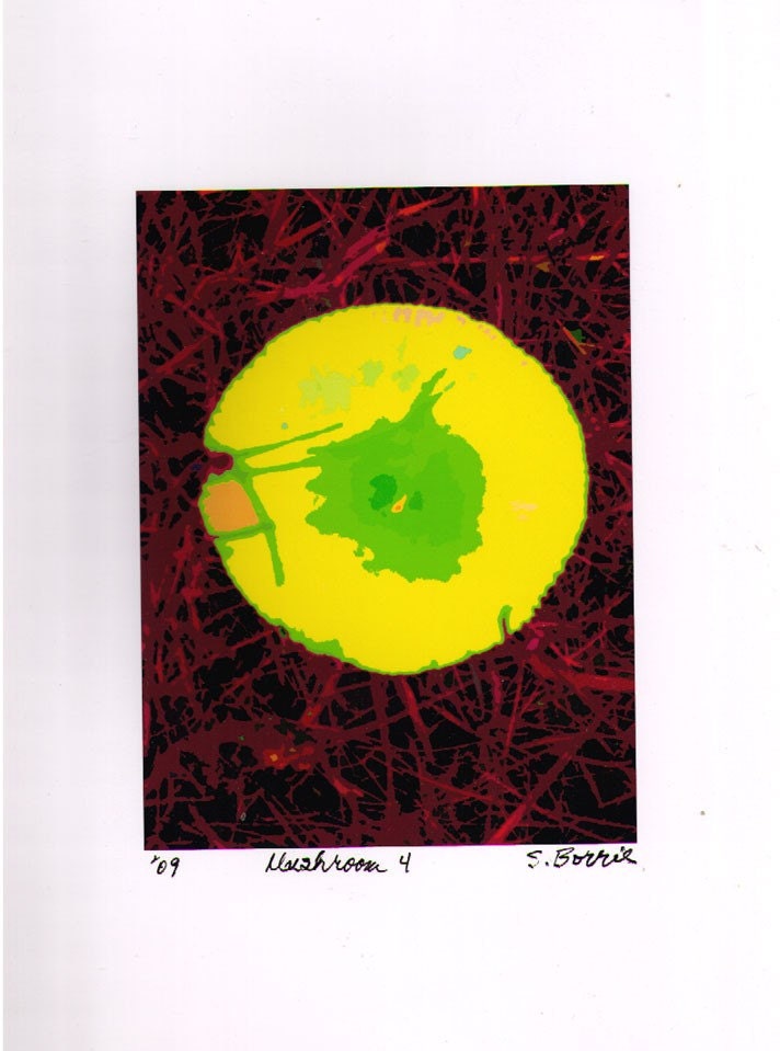 Mushrooms 4 - Archival Digital Print