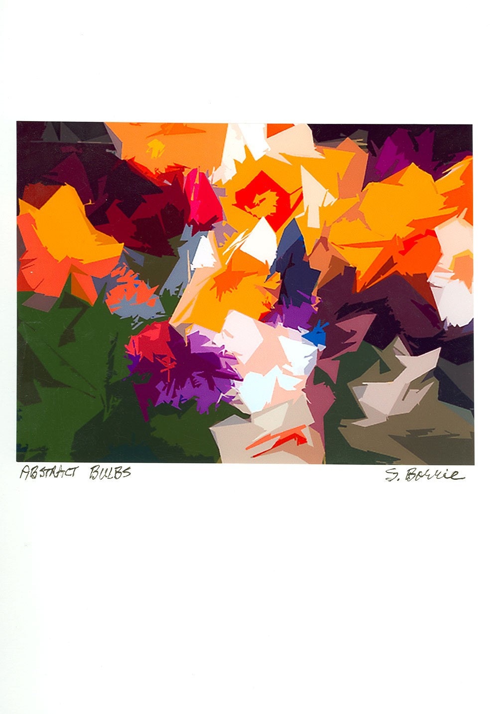 Abstract Bulbs Print - Archival Digital Print