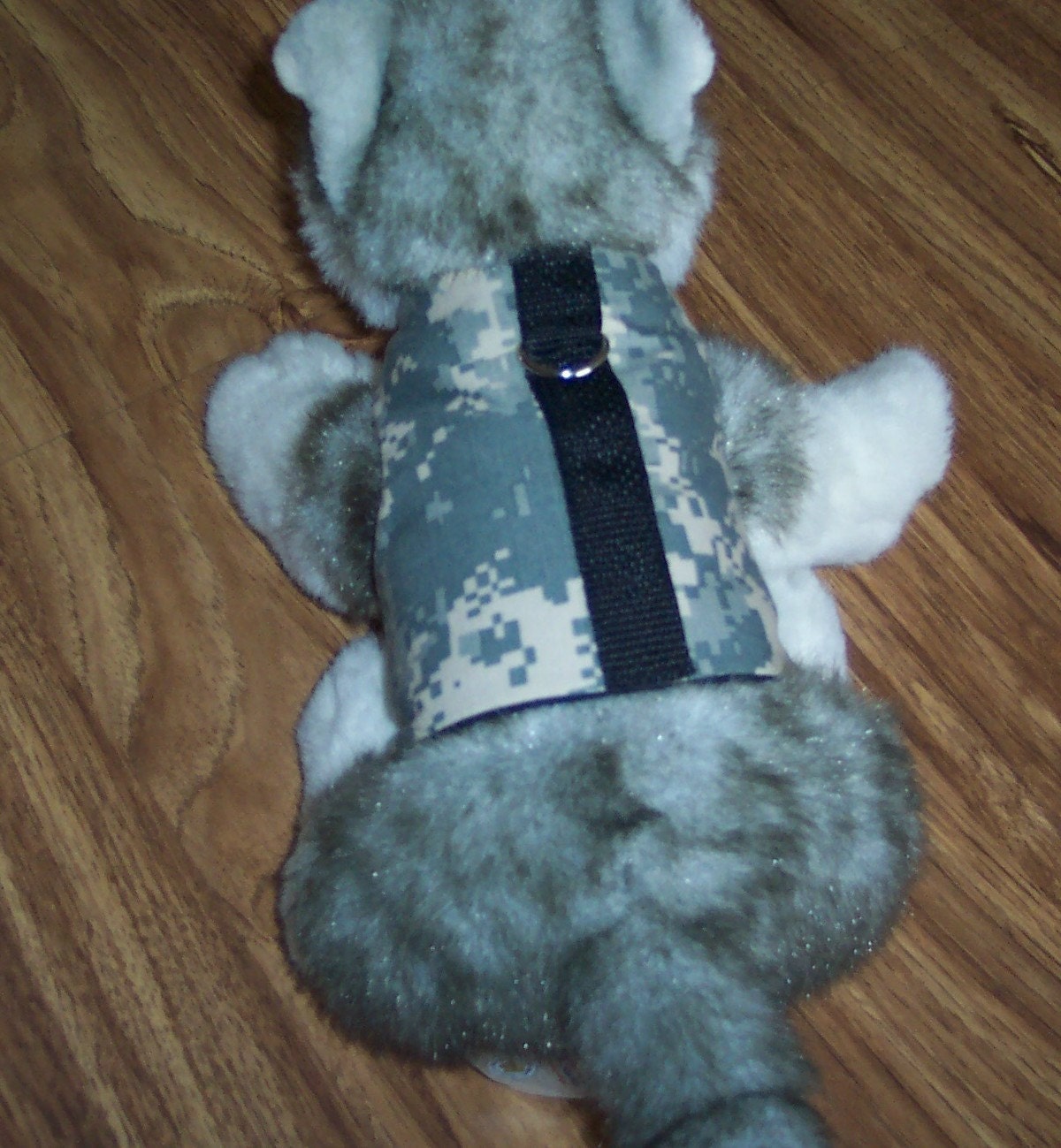 Dog Vest With Leash Ring - ACU US Army