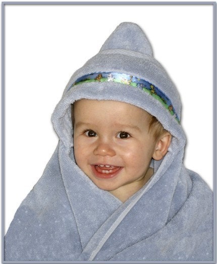 Hooded Bath Towel Instructions, EASY pdf Pattern and Tutorial -