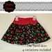 Girls EASY Twirl Skirt Pattern, pdf sewing pattern ebook, SALE 4 variations, size 12 months - 6