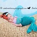 On Sale Mermaid Tail Cocoon, Mermaid Set, Shell Top, Crochet, Photography Prop, 6 to 9 Months, Baby Costume