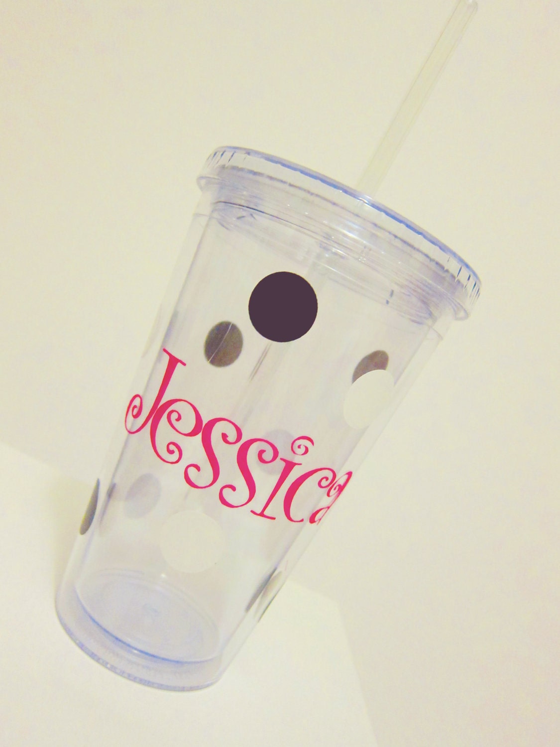 Personalized Acrylic Tumbler-Bridesmaids, Teachers' Gifts, Sport Team Gifts