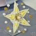 White and Yellow Wedding Kanzashi, Bridal Hair accessory, Wedding Hair Flower