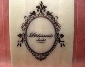 Cute Patisserie Chocolat gift bags (set of 10)