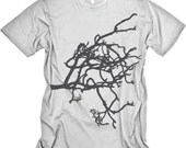 Tree Roots Tshirt Cool Graphic MENS Tee