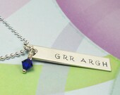 Grr Argh Monster Mutant Necklace