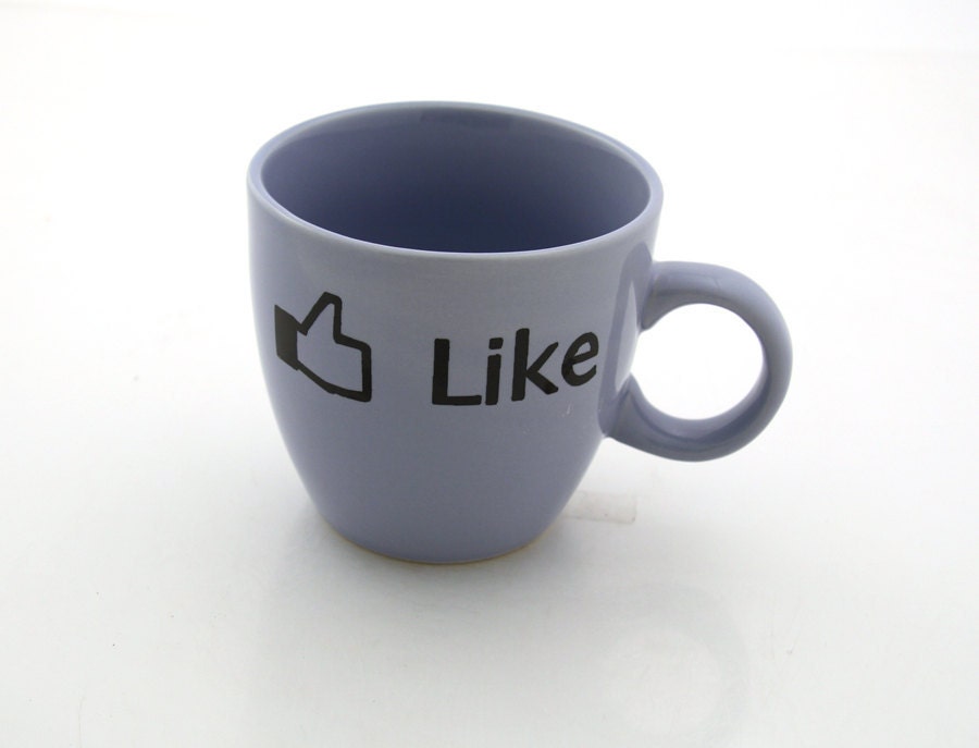 Facebook Teacup Mug Like It