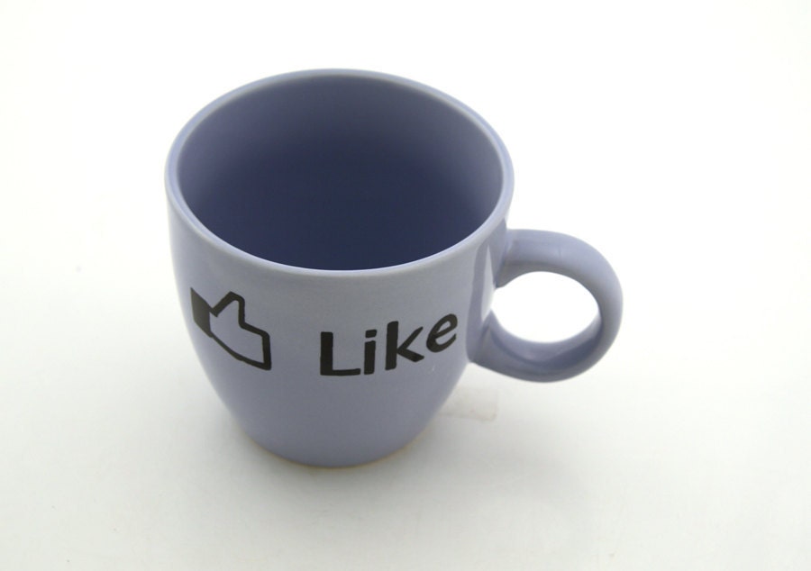 Facebook Teacup Mug Like It