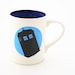 Dr Who Tardis Mug in earthenware
