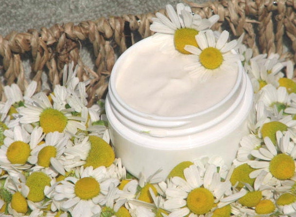 CHAMOMILE Eye Cream, Organic, relieves puffiness, melts away tension in eye muscles, soothing & calming all natural formula