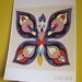 Butterfly... limited edition giclee print of an original illustration (8 x 8 in, 20 x 20 cm)