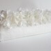 Wedding Accessories, Clutches, "Posy Burst KeepBag", Ivory with hand cut lace flowers