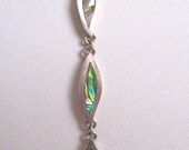 3 Drop Mini Feather Pendant
