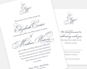 Printable Elizabeth Invitation (PDF)