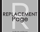 Replacement Page
