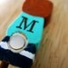 handmade wooden folk art  clothespin magnets ... girls with style