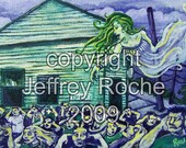 Irish Channel Banshee - fine art 8 x 10 matted print New Orleans