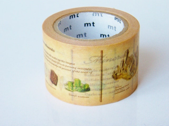 mt ex Washi Masking Tape - Minerals