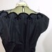 Vintage 1950s Wiggle Dress / Bows/ Silk / Velvet