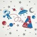 Space Boy Wall Decal Sticker Outer SpaceWalk for Children Nursery