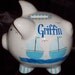 Sailboat Piggy Bank Piglet Size