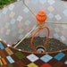 CYBER SALE - Argyle Drum Lampshade Set