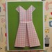 houndstooth origami dress
