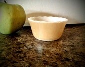 Sweet little Fire King Copper Tint custard dish